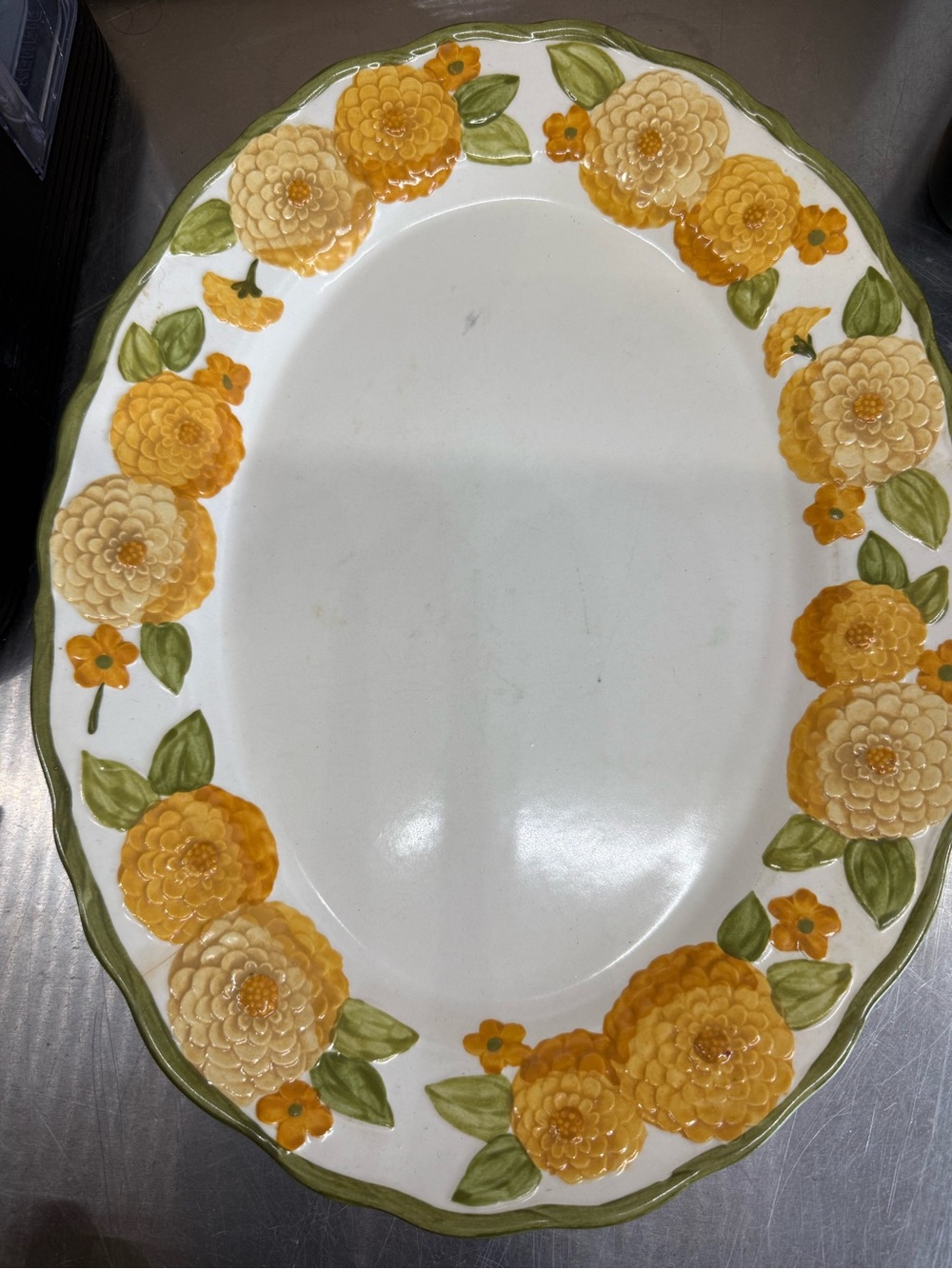 Metlox poppy trail large Serving Platter
